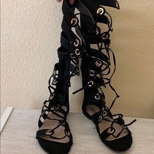 Knee-High Sandals